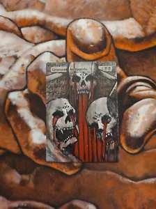 Magic the Gathering Gruesome Menagerie Hand Painted Unique Custom MTG Alter - Picture 1 of 1