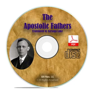 Apostolic Fathers, Kirsopp Lake Christian Church Bible Origin Classic CD H09 - Foto 1 di 1
