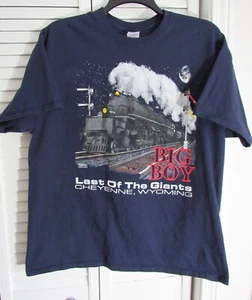 Gildan Last of the Giants Big Boy Train Engine Cheyenne Wyoming T Shirt Size XL - Picture 1 of 5