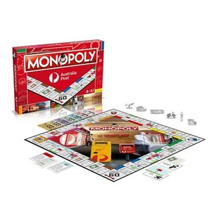 MONOPOLY AUSTRALIA POST EDITION PROPERTY TRADING BOARD GAME - Picture 1 of 4