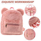  Purse for Girls Fur Bag Furry Backpack Bookbagd Bookbags Soft Surface