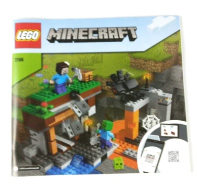LEGO® Minecraft™ 21166 La Mina "Abandonada" Manual Libro 6352014 Foto 1 de 4