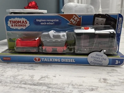 Tren de juguete motorizado con motor parlante diésel Thomas & Friends Foto 1 de 4