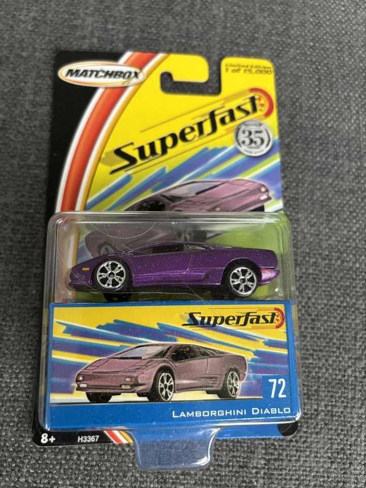 Matchbox Superfast 72 Lamborghini Diablo Edición Limitada Foto 1 de 4
