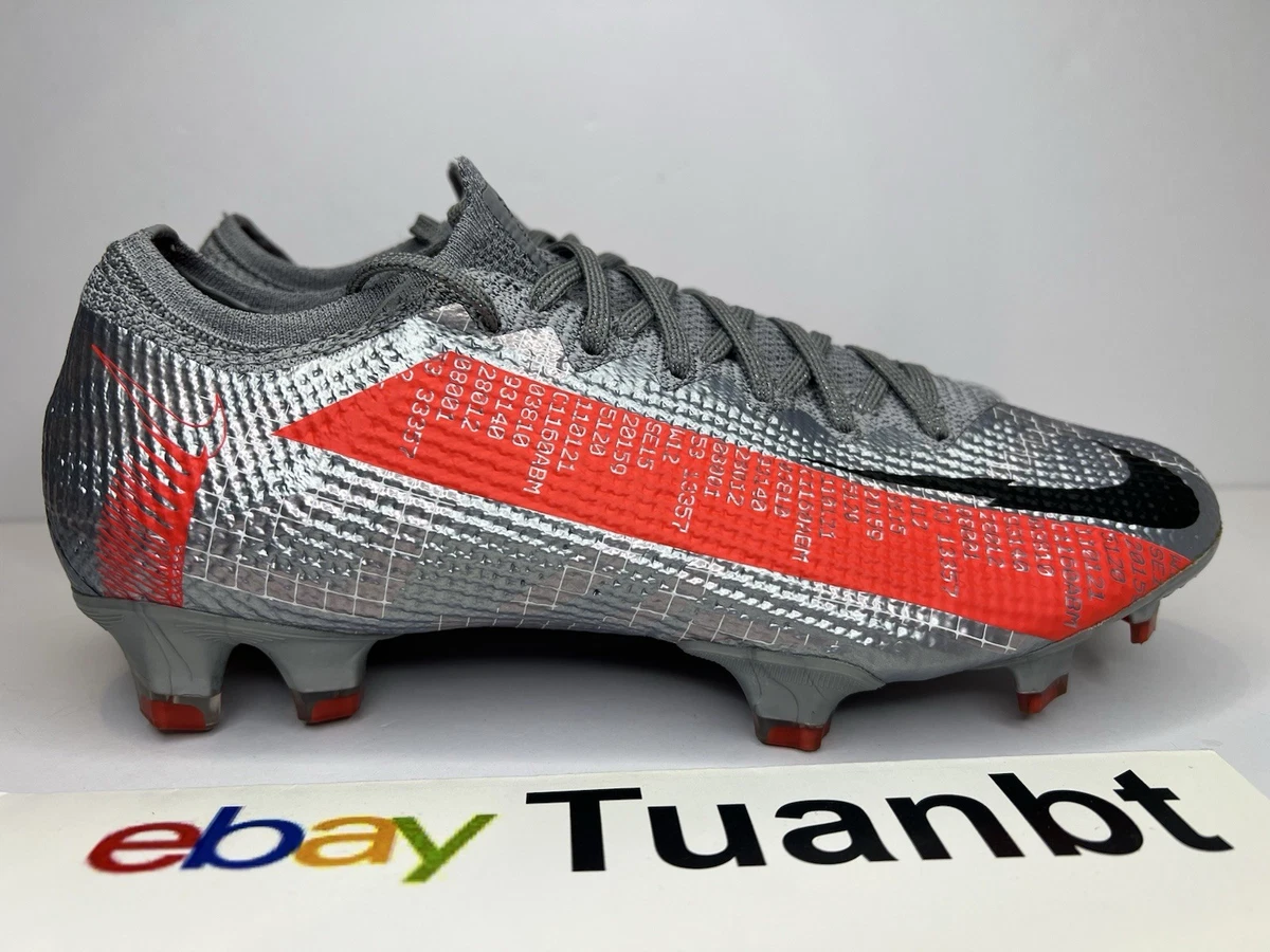 Nike Mercurial Vapor 13 Elite FG Metallic Grey Crimson for Sale