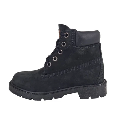 Timberland 6 In Little Kid's Classic 10710 Boots Outdoor Hiking Black SZ 12.5 - Image 1 of 4