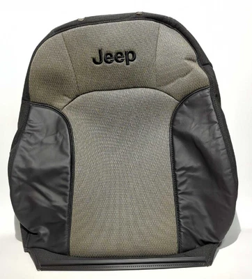 Nueva cubierta de asiento superior genuina Jeep gris topo 2 tonos 2004-2006 Liberty LH  Foto 1 de 4