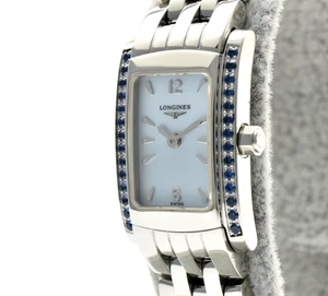 [ MINT ] Longines Dolce Vita L5.158.0 Sapphire Bezel Qz 16mm Ladies Watch JAPAN - Picture 1 of 12