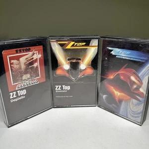 ZZ Top Cassette Lot of 3 - Eliminator, Deguello, Afterburner - Untested - Bild 1 von 3