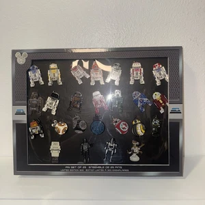 D23 EXPO 2019 STAR WARS INDUSTRIAL AUTOMATION DROID PIN SET 25 Pins LE 300  - Bild 1 von 8