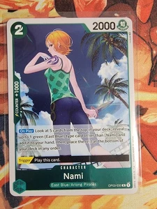 One Piece CCG Nami OP03-030 Pillars of Strength FOIL English Rare - Picture 1 of 2