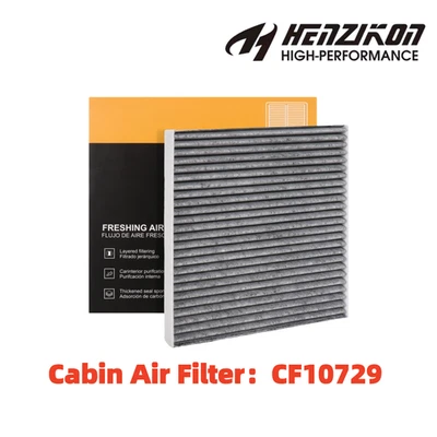 Filtro de aire de cabina calibre CF10729 para Ram 1500 2011-2015 3,0 L 4,7 L 5,7 L 6,7 L Foto 1 de 4