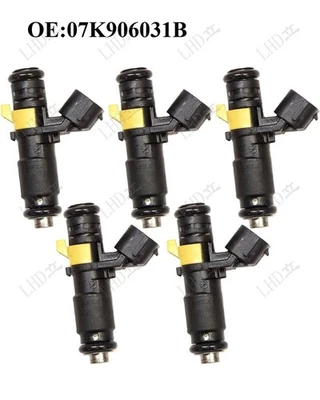 5 piezas inyectores de combustible 07K906031B para Volkswagen Jetta 2005 2006 2,5 L l 5, Foto 1 de 4