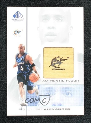 2000-01 SP Game Floor Edition Auténtico Floor Courtney Alexander #CA Rookie RC Foto 1 de 2