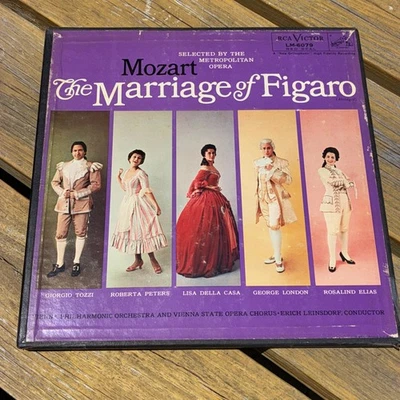 MOZART-THE MARRIAGE OF FIGARO-TOZZI-ORIGINAL RCA VICTOR 2-LP VINYL BOX SET-USED - Image 1 of 4