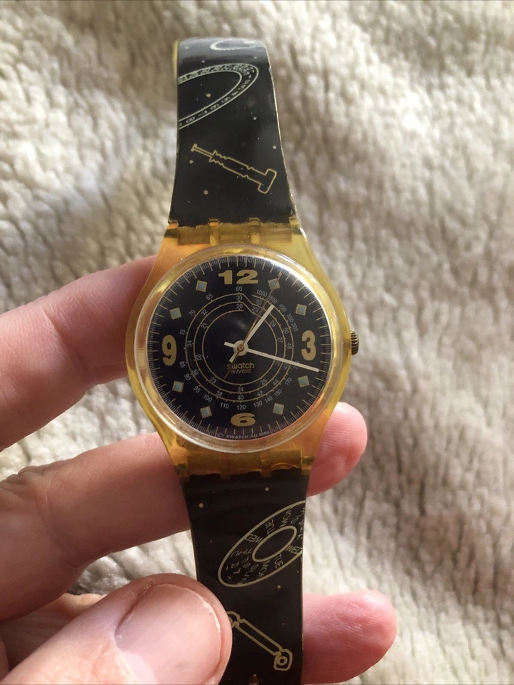 Swatch Gent Aire GK210 1996 Vintage Orologio da polso - Immagine 1 di 4
