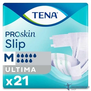 1x TENA ProSkin Incontinence Slip Ultima - Medium - Pack of 21 - 3700ml - Picture 1 of 4