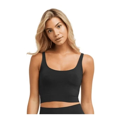 Cami recortada suavizante negra sin costuras Maidenform para mujer talla 2XL XXL totalmente nueva Foto 1 de 4