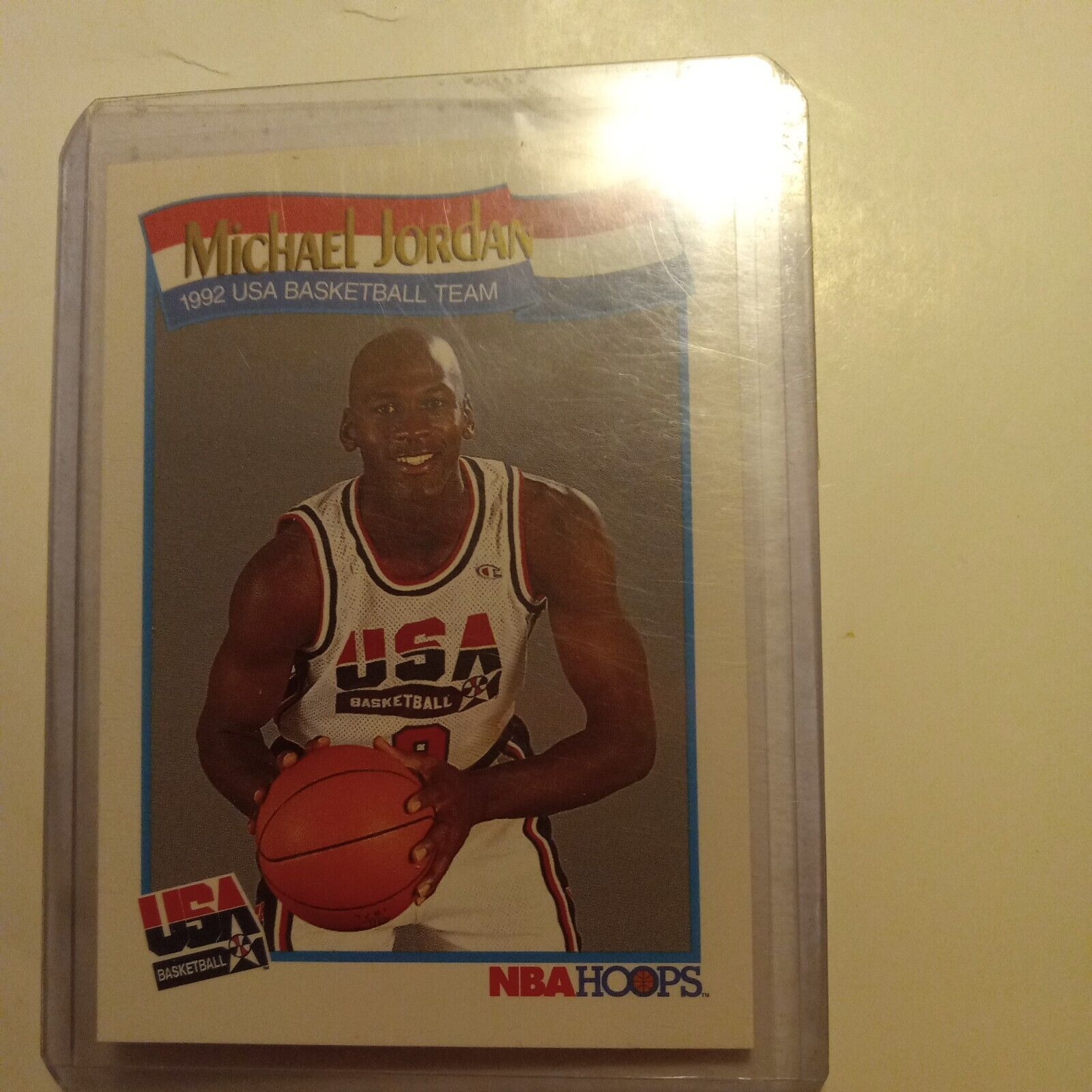 1991-92 NBA Hoops - #579 Michael Jordan, Michael Jordan