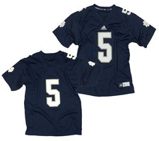 Adidas Youth NCAA Notre Dame Fighting Irish #5 Jersey, Navy
