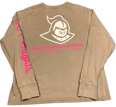 University Central Florida UCF Once A Knight T Shirt Adult Small Long Sleeve Tee - Image 1 of 4