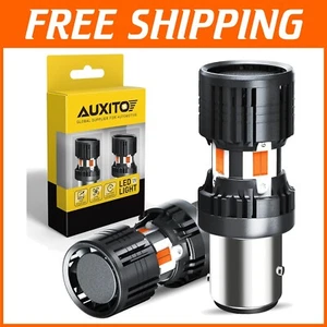 600% Brighter Amber Yellow LED Turn Signal Bulbs - 50,000hrs Life, Pack of 2 - Picture 1 of 9