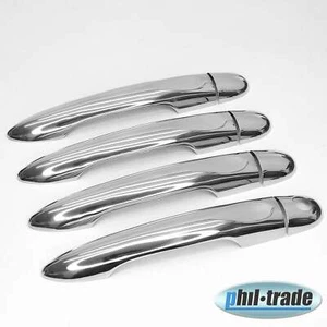Manija de puerta cromada embellecedores acero inoxidable adecuado para Renault Fluence | año 2009 - 2014 - Imagen 1 de 1