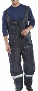 CLICK Coldstar Congelador Pechera y Braza Pantalones Acolchado Reforrado Térmicamente Cubierta Total - Imagen 1 de 4