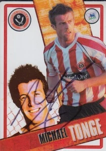 MICHAEL TONGE HAND SIGNED SHEFFIELD UNITED TOPPS I-CARD 05/06. - Imagen 1 de 1