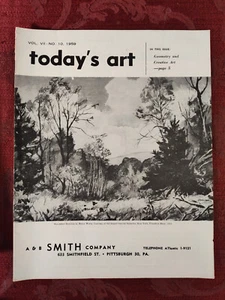 TODAYs ART Magazine November 1959 Geometry and Creative Art - Picture 1 of 1