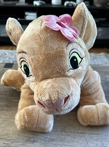 Disney Lion King Nala Plush Pink Flower Stuffed Animal Large Just Play 22” - Picture 1 of 6
