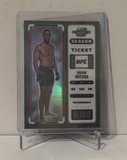 BRIAN ORTEGA 2023 PANINI CHRONICLES UFC CONTENDERS OPTIC GREEN PRIZM #/25! SSP!