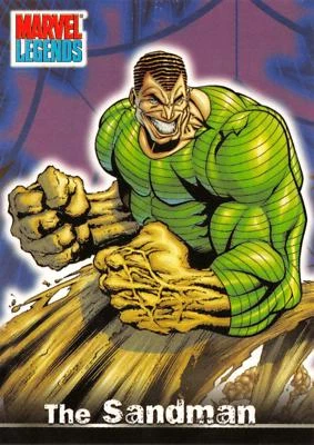 THE SANDMAN / Marvel Legends (Topps 2001) BASE Trading Card #53 - Image 1 of 2
