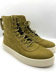 PUMA XO PARALLEL The Weeknd: Green Olive High Top Sneakers Men's US 10.5 NEW - Picture 1 of 12