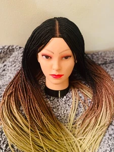 Ex handmade Braided lace wig - Picture 1 of 3