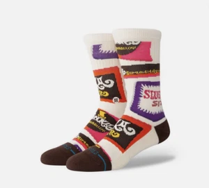 STANCE Wonka Bars Crew Socks Men's Medium - Picture 1 of 6