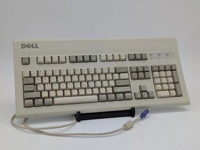 Vintage Dell AT101W Mechanical Keyboard GYUM90SK PS/2 -MODDED Switches - Image 1 of 4