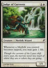4 Judge of Currents - LP - Lorwyn - mtg - x4 4x