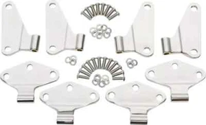 Kentrol 30581 Body Door Hinge Set 8 Pieces For 07-18 Wrangler JK 4 Door - Picture 1 of 1