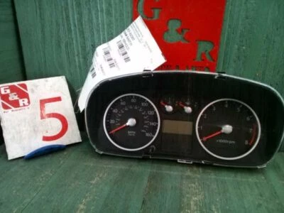 2003 2004 HYUNDAI TIBURON SPEEDOMETER GAUGE INSTRUMENT CLUSTER W TACH 940012C160 - Image 1 of 4