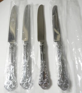 Cuchillos de comedor Reed & Barton de acero inoxidable RENAISSANCE, juegos de 4, ¡NUEVOS!! - Imagen 1 de 1
