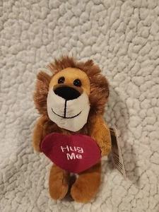 Hug Me Löwe Plüschtier Stofftier Spielzeug süßes Herz Kleinkind Kind Valentinstag - Bild 1 von 5
