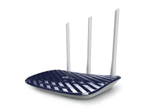 TP-Link Archer C20 Dual Band WLAN Router 300Mbit/s 2,4GHz 433Mbit/s 5GHz 4 LAN 1 - Bild 1 von 4