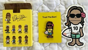 Sun Bum Carissa Moore Ambassador Pin WSL Team Enamel Limited Edition + Sticker - Picture 1 of 2