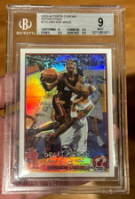2003-04 Topps Chrome Dwayne Wade Rookie REFRACTOR BGS 9