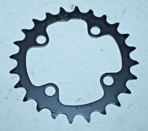 Raceface MTB Bike Chain Ring 4-Bolt 24 Teeth 24T Black 64BCD Gravel USA Shipper! - Picture 1 of 9