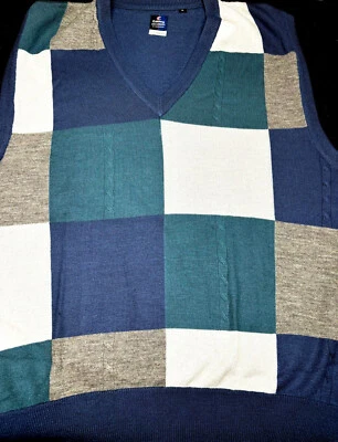 Callaway Mens Golf Pullover Knit Sleeveless Italy Merino Wool Vest X Large XL - Image 1 of 4