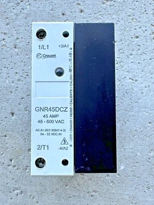 Crouzet GNR45DCZ/GNR45DCZ 45 Amp 48-600 VAC Foto 1 de 4