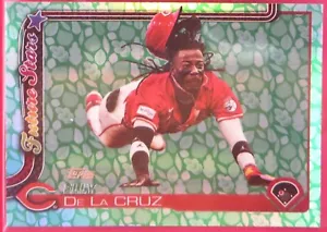 Elly De La Cruz 2025 Topps Series 1 #150 Easter Flowers Holiday Tin Parallel - Picture 1 of 1