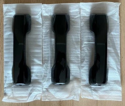 Lot Of 3 New Partner MLS Black Phone Handset (MLS6 MLS12 MLS12D MLS18D MLS34D) - Image 1 of 4